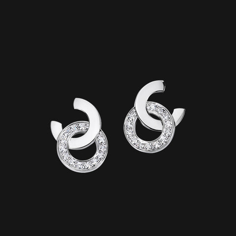 18k Interlinked Earrings